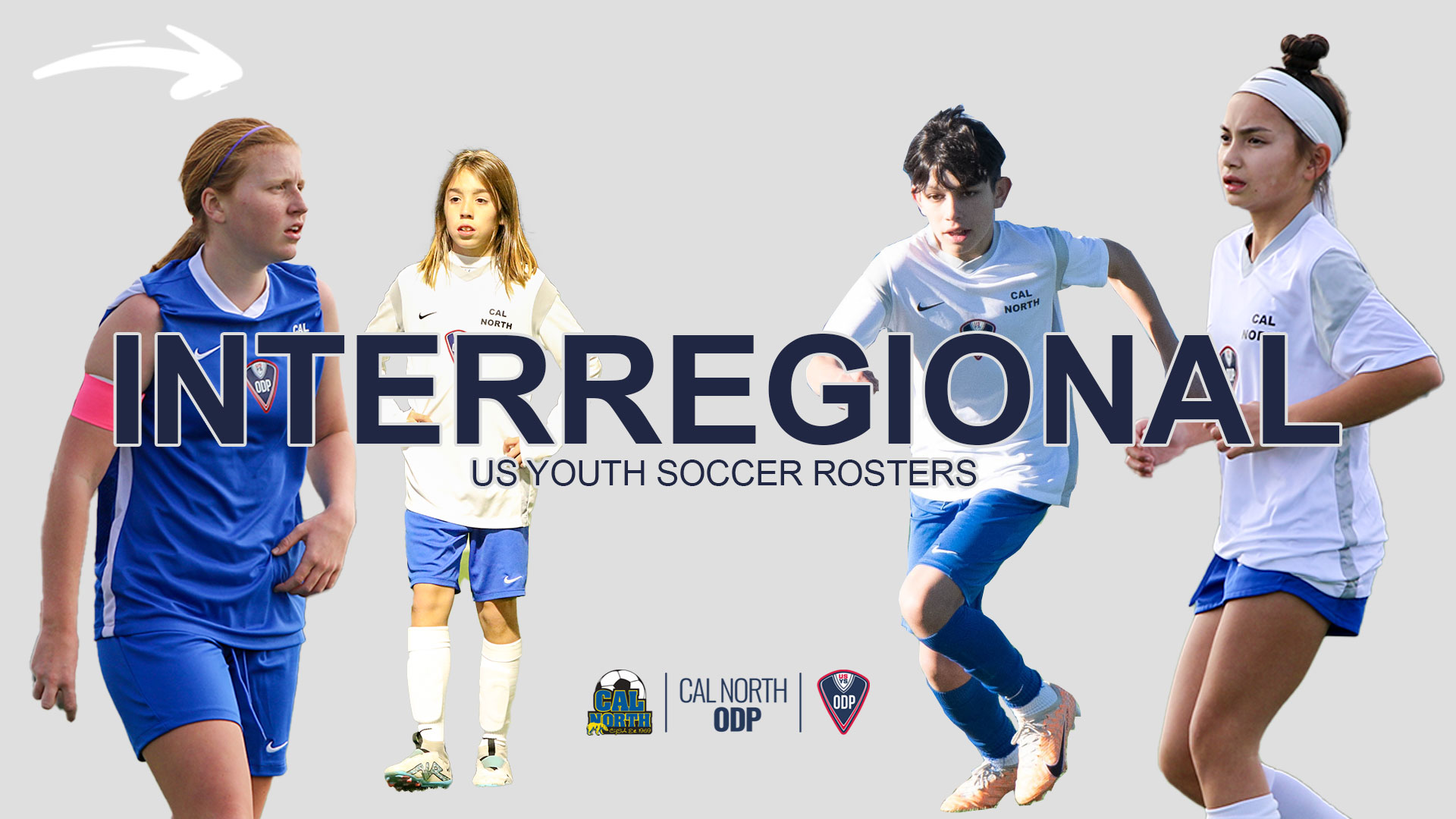 26 Cal North ODP players selected for USA Interregional Youth Teams